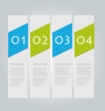İş, eğitim için Infographics şablon