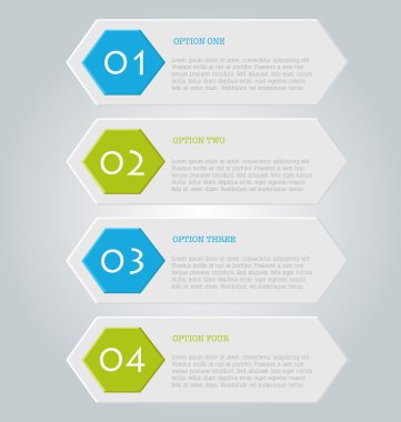 İş, eğitim için Infographics şablon