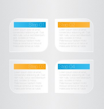 İş, eğitim için Infographics şablon