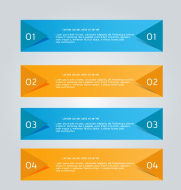 İş, eğitim için Infographics şablon