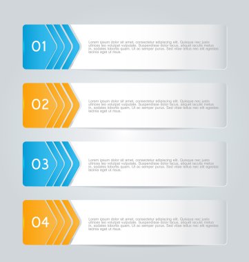 İş, eğitim için Infographics şablon