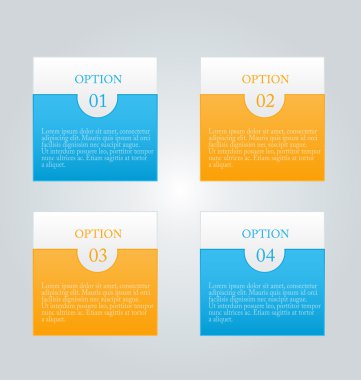 İş, eğitim için Infographics şablon