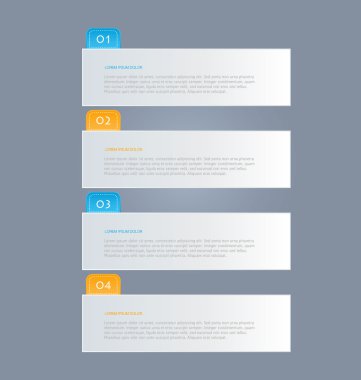 İş, eğitim için Infographics şablon