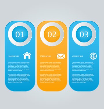 İş, eğitim için Infographics şablon