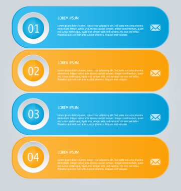 İş, eğitim için Infographics şablon