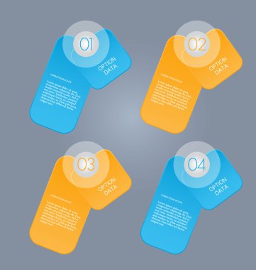 İş, eğitim için Infographics şablon