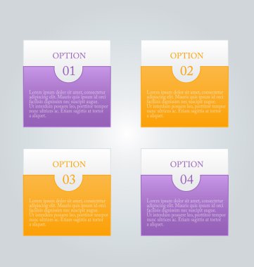 İş, eğitim için Infographics şablon