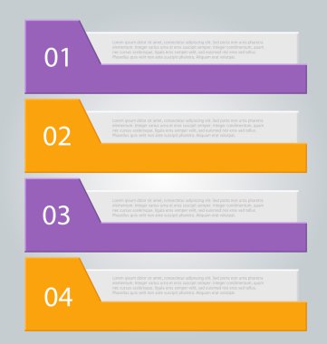 İş, eğitim için Infographics şablon