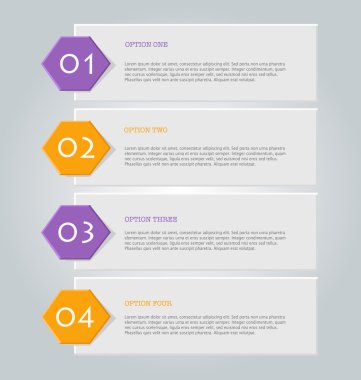 İş, eğitim için Infographics şablon