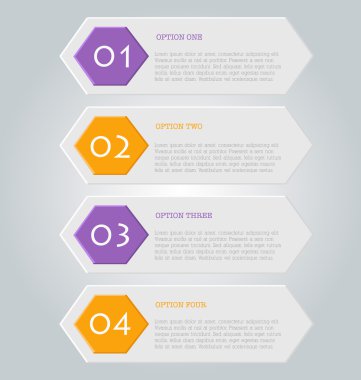 İş, eğitim için Infographics şablon