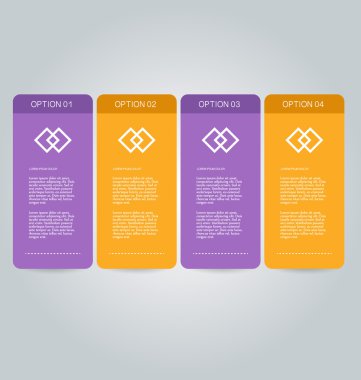 İş, eğitim için Infographics şablon