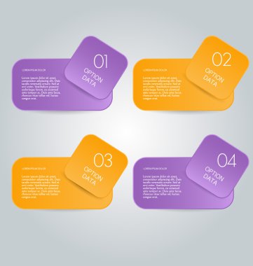 İş, eğitim için Infographics şablon