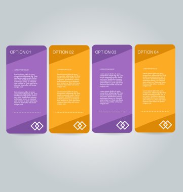 İş, eğitim için Infographics şablon