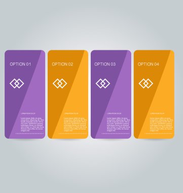 İş, eğitim için Infographics şablon