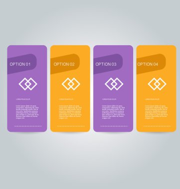 İş, eğitim için Infographics şablon