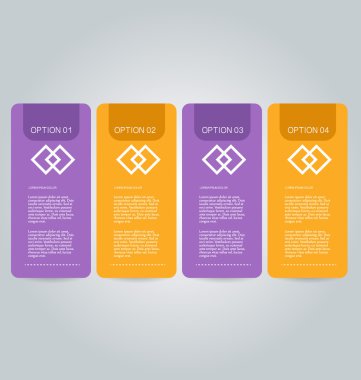 İş, eğitim için Infographics şablon