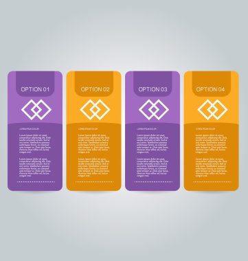 İş, eğitim için Infographics şablon