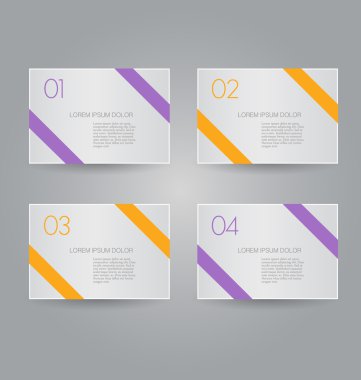 İş, eğitim için Infographics şablon