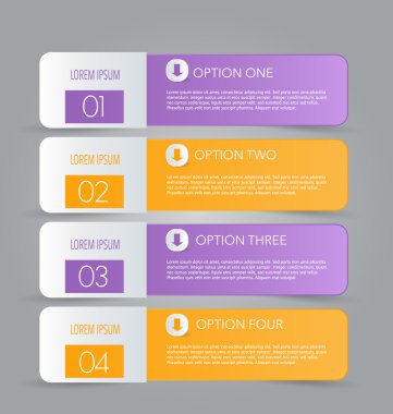 İş, eğitim için Infographics şablon