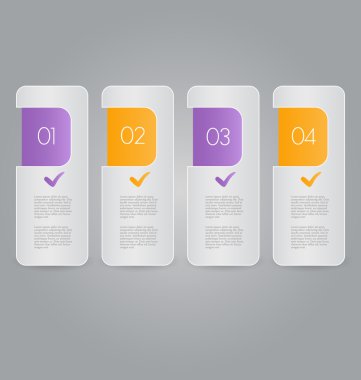 İş, eğitim için Infographics şablon