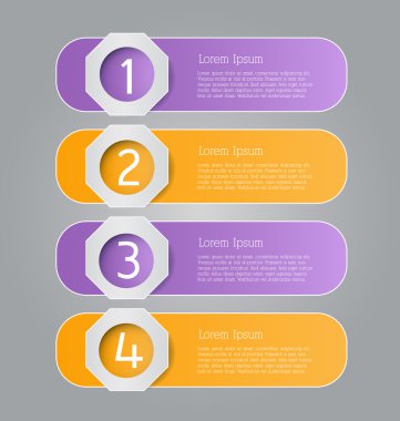 İş, eğitim için Infographics şablon
