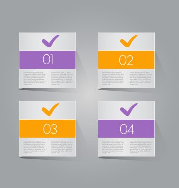 İş, eğitim için Infographics şablon