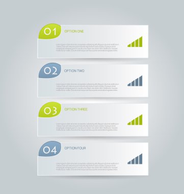 İş, eğitim için Infographics şablon