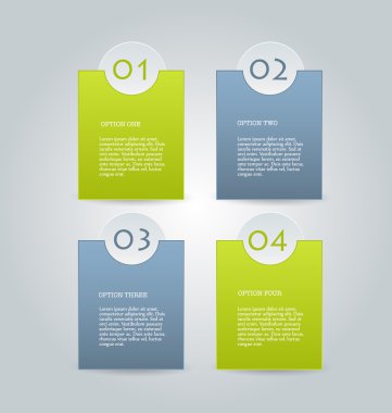 İş, eğitim için Infographics şablon