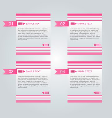 İş, eğitim için Infographics şablon