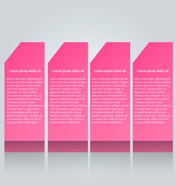 İş, eğitim için Infographics şablon