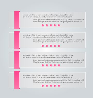 İş, eğitim için Infographics şablon