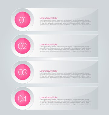 İş, eğitim için Infographics şablon