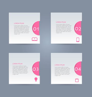 İş, eğitim için Infographics şablon