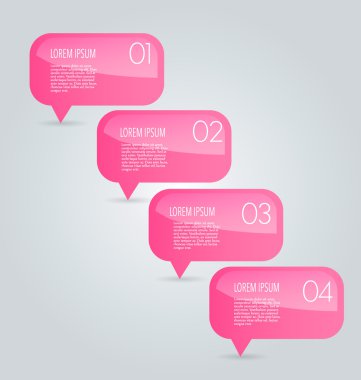 İş, eğitim için Infographics şablon