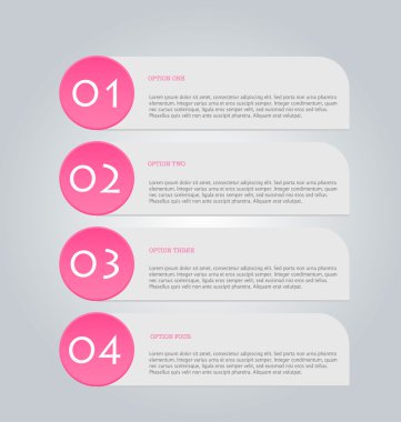 İş, eğitim için Infographics şablon