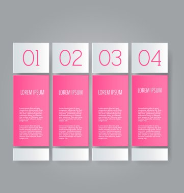 İş, eğitim için Infographics şablon