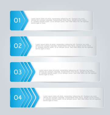 İş, eğitim için Infographics şablon