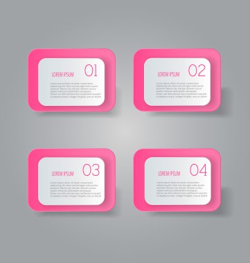 İş, eğitim için Infographics şablon