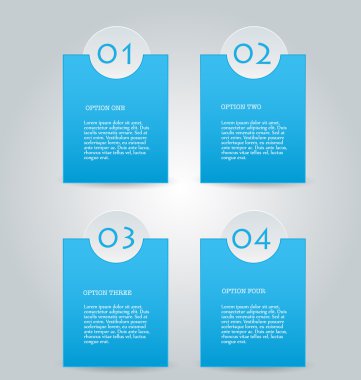 İş, eğitim için Infographics şablon