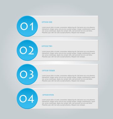 İş, eğitim için Infographics şablon