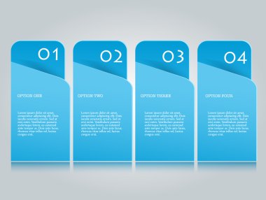 İş, eğitim için Infographics şablon