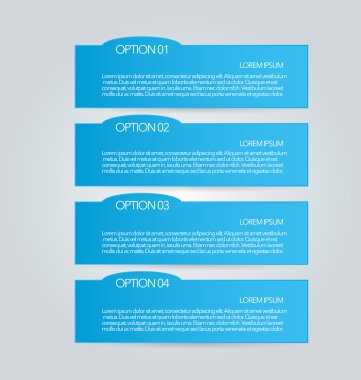 İş, eğitim için Infographics şablon