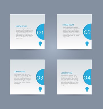 İş, eğitim için Infographics şablon