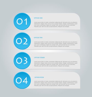 İş, eğitim için Infographics şablon