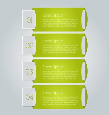 İş, eğitim için Infographics şablon