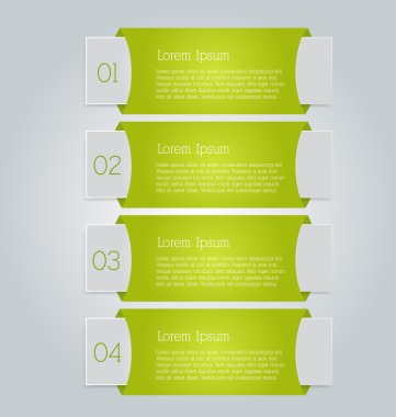 İş, eğitim için Infographics şablon