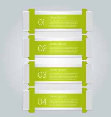 İş, eğitim için Infographics şablon