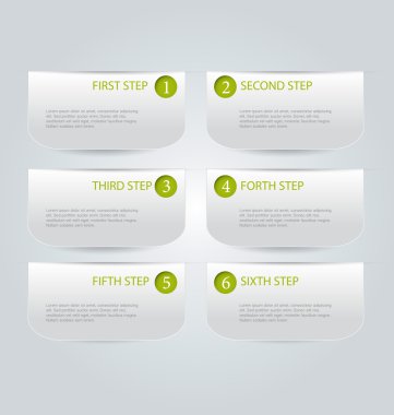 İş, eğitim için Infographics şablon