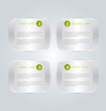 İş, eğitim için Infographics şablon