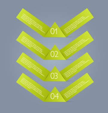 İş, eğitim için Infographics şablon